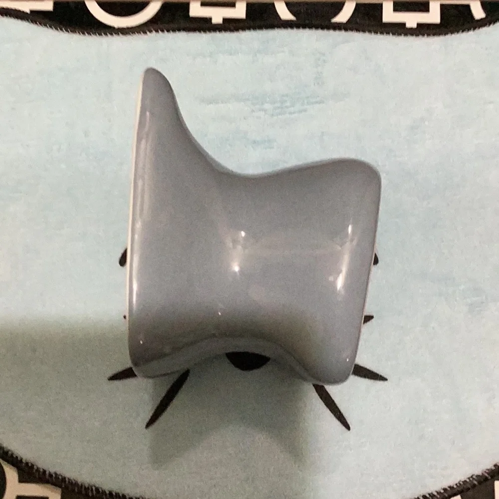 “Whisker City” Elevated Ceramic Cat Bowl